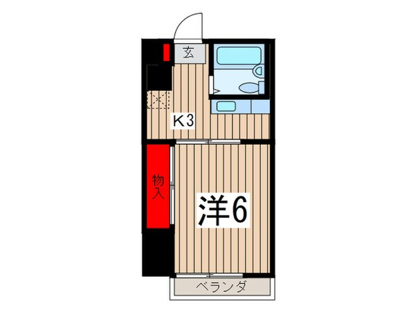 マンション　ブランシェの物件間取画像